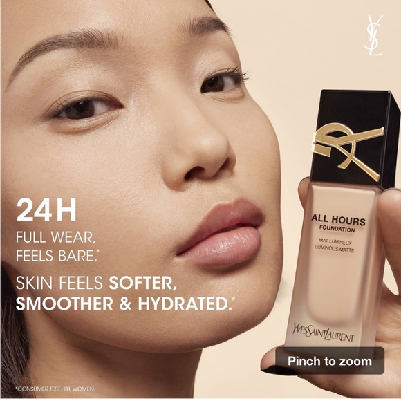 Brand new YSL all hours foundation in the shade DN1 - Picture 4 of 7